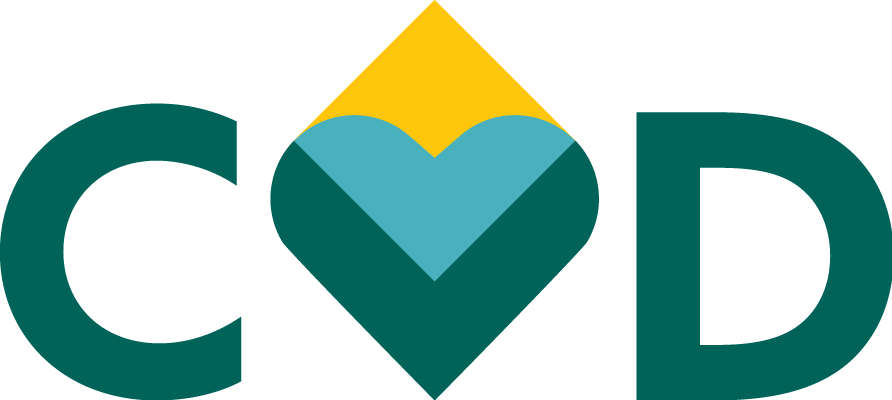 Logo van CVD, opdrachtgever van Monxs, waarvoor een volledige digitale toegangsoplossing is gerealiseerd.