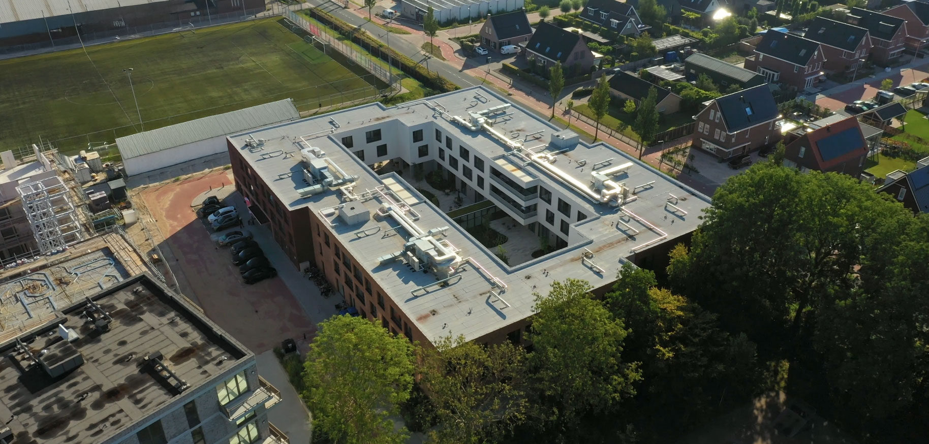 Nieuwbouw voorzien van de nieuwste toegangstechnologie en security