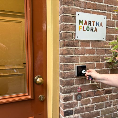 Smart Access Controll voor Martha Flora