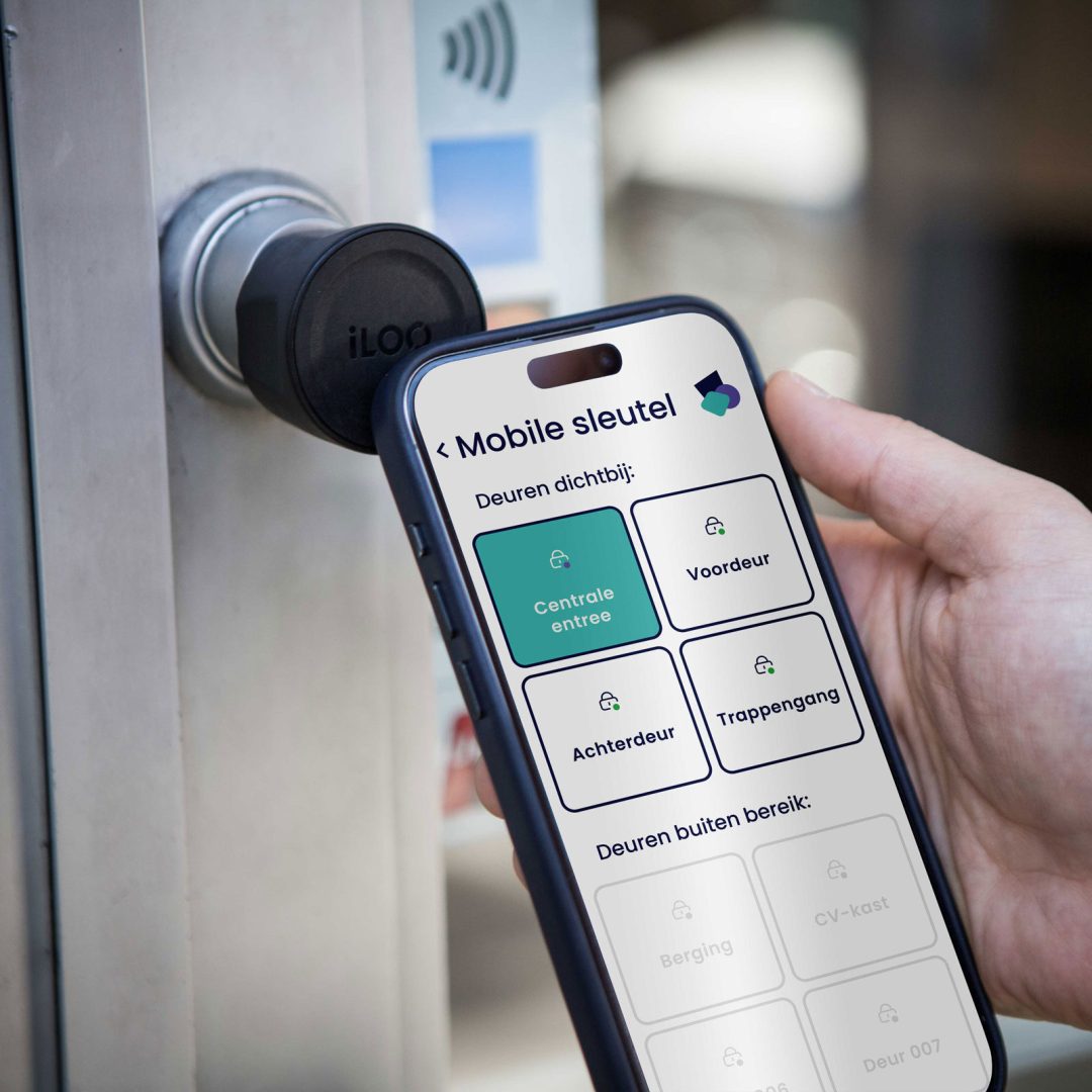 Monxs App opend digitale cilinder zonder batterij en toch online