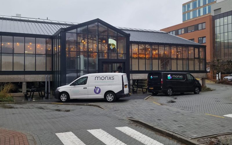 Co-working en kantoren met digitale toegangscontrole van de moderne kantoorgebouwen van Campus Seven Cities.